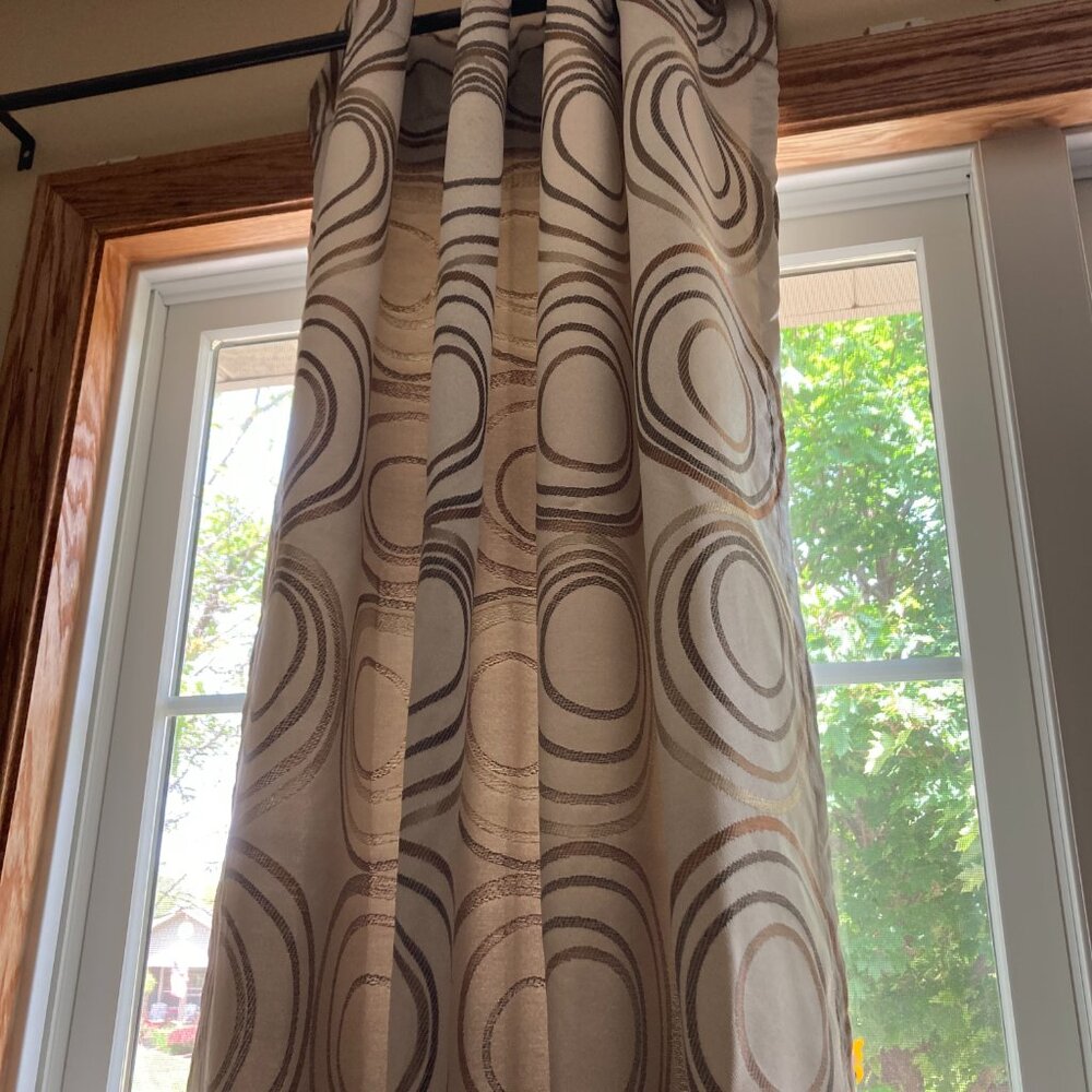 Apt 9 Geometric Grommet Curtain Panel - One Panel - Picture 8 of 14